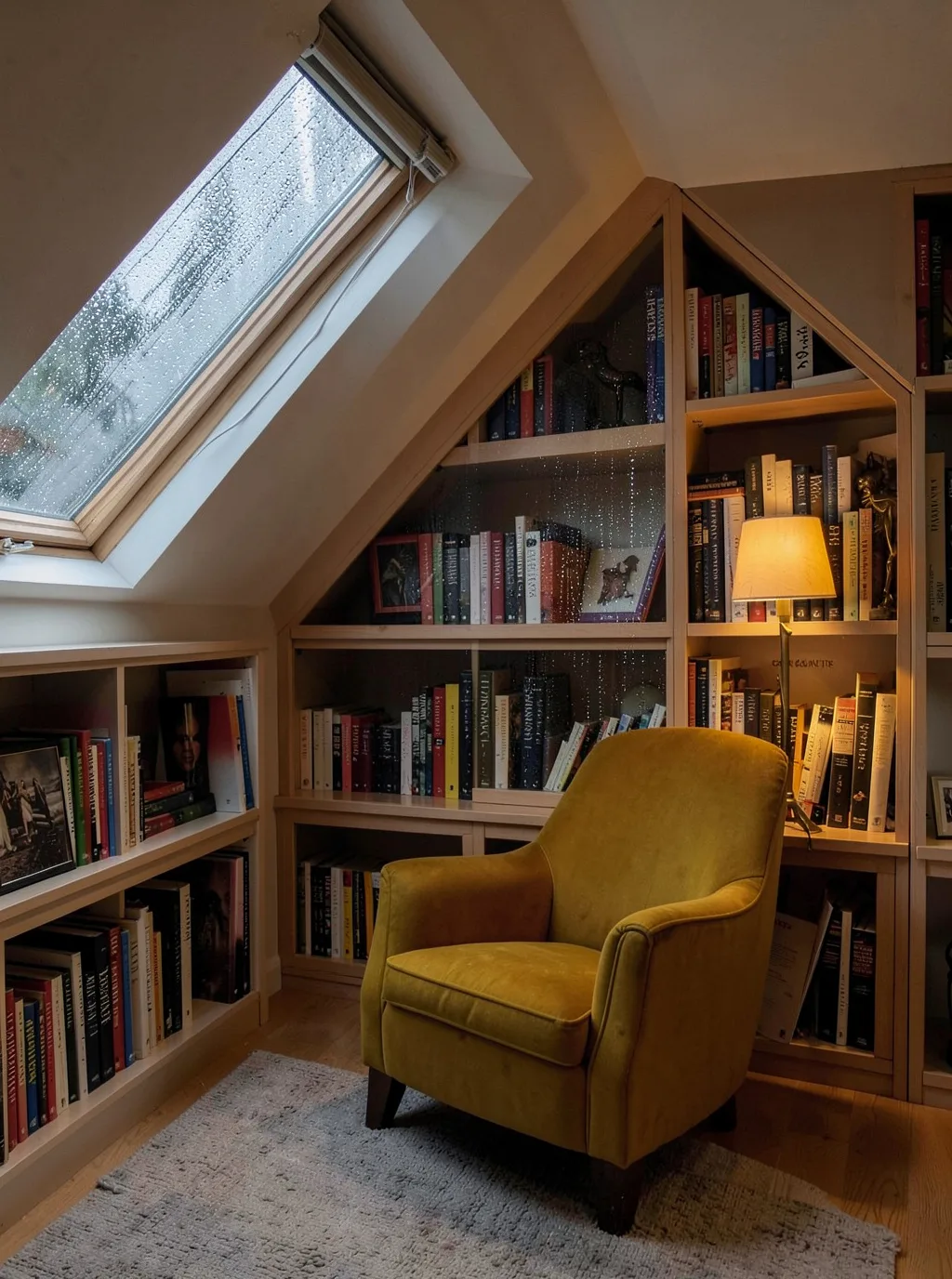 Reading nook made with FLUX.2 [klein] 4B